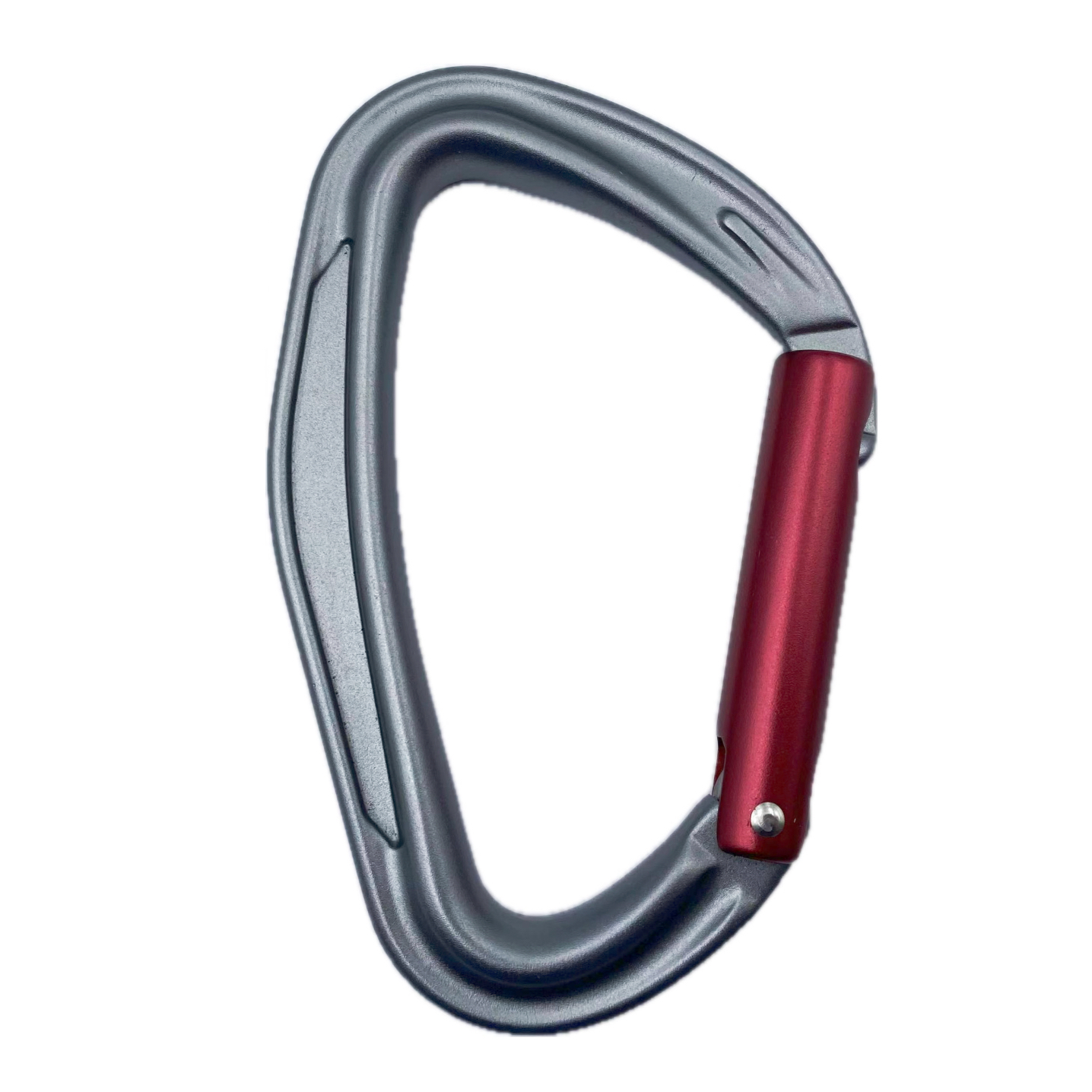 Hebilla de Monta&ntilde;ismo, equipo de escalada al aire libre, resistente al desgaste, gancho de seguridad tipo D, puerta recta de aleaci&oacute;n de aluminio, colgante r&aacute;pido