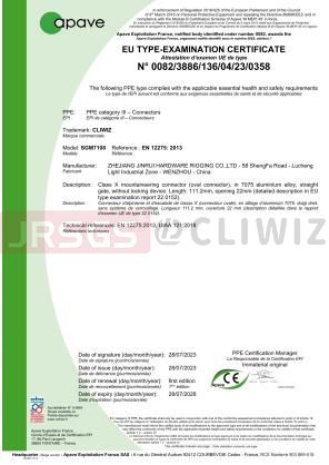 CERTIFICADO SGM7108-CE