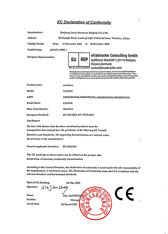 Declaraci&oacute;n de conformidad UE_7116TN3