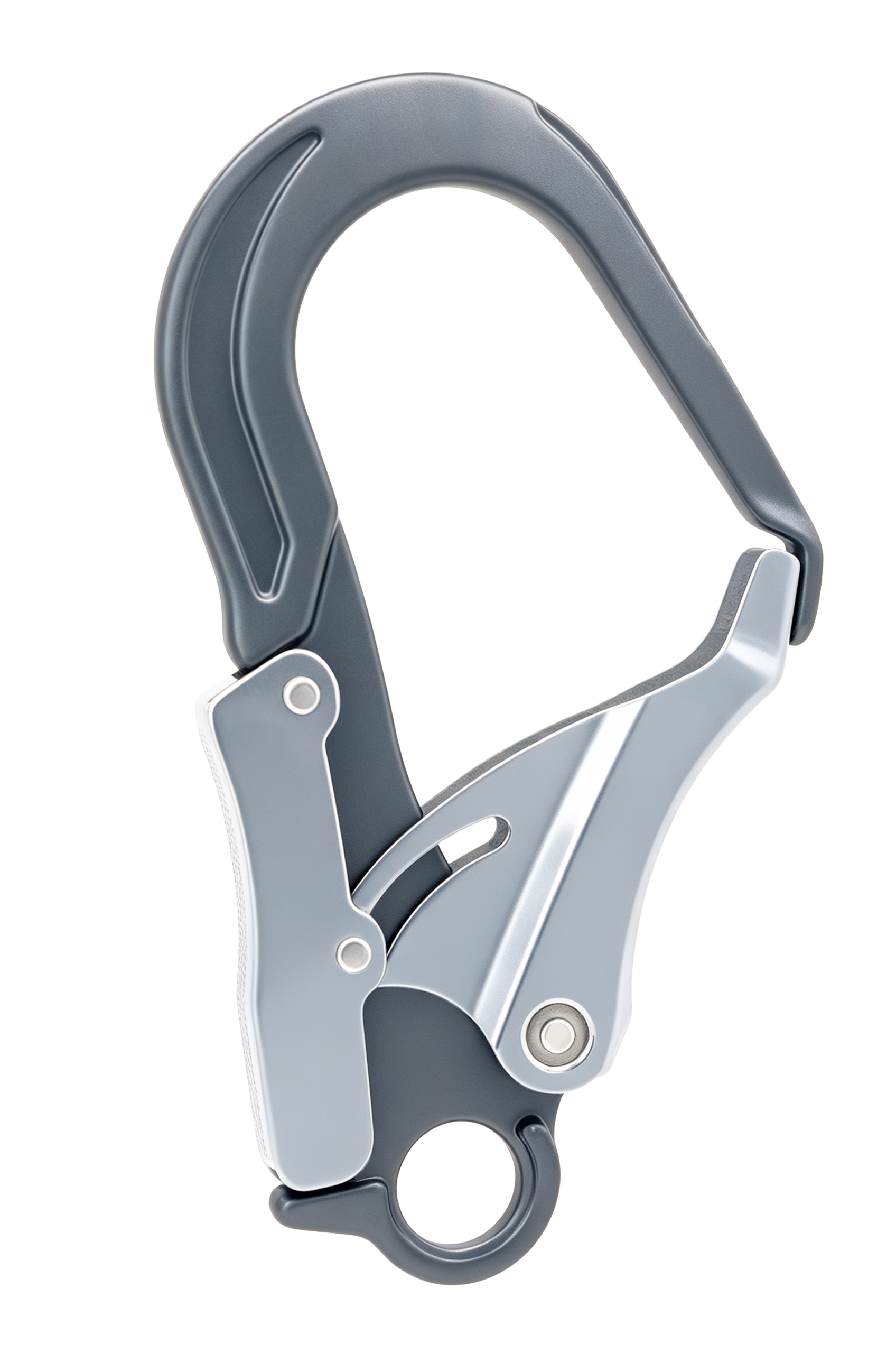 Gancho de seguridad para andamio de doble acci&oacute;n de aluminio modelo 5109 de 25 kN